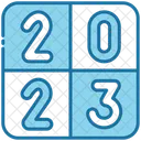 2023 Year Calendar Icon