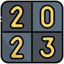 2023 Year Calendar Icon