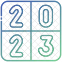 2023 Year Calendar Icon