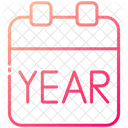 Year Calendar  Icon