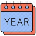 Year Time Annual Icon