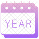 Year Calendar Time Icon