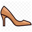 Footwear Icon Flat Style Symbol