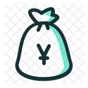 Yen Money Sack Icon