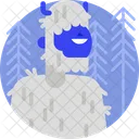 Person Yeti Bigfoot Icon