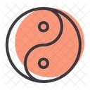 Yin Yang Philosophy Icon