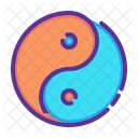 Yin Yang Philosophy Icon