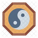 Yin Yang Balance Culture Icon