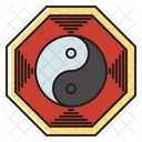 Yin Yang Religion Symbol Icon