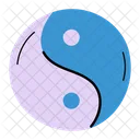 Yin Yang Taoism Chinese Philosophy Icon