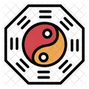 Ying Yang Spa Philosophy Icon