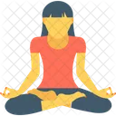 Yoga Akrobatik Training Symbol