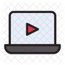 Video Reproducir En Linea Icono