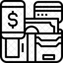 Zahlung Methode Gutschrift Symbol