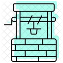 Zamzam Well Color Shadow Thinline Icon アイコン