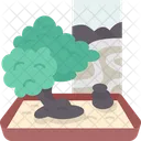 Zen Garden Meditation Icon