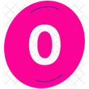 Zero Number Number Zero Icon