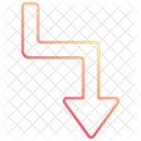 Zig Zag Electricity Flash Icon