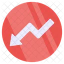 Zigzag Left Corner Arrow  Icon