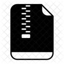 Zip Archivos Extension Icono