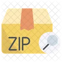 Zip Correo Postal Codigo Postal Icono