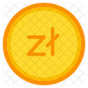 Zloty Coin Currency アイコン