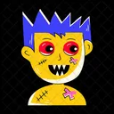 Zombie Face  Icon