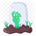 Zombie Grave Creepy Hand Zombie Hand Icon