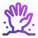 Zombie Hand Grave Dead Icon