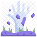 Zombie Hand Halloween Icon