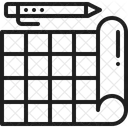 Surface Plan Outil Icône