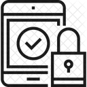 Zugriff Daten Firewall Symbol