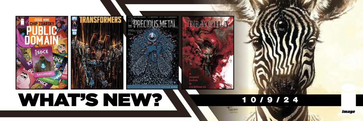 Discover new comics hitting shelves this week for #newcomicsday!