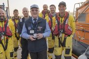 volunteer awarded over 60 years RNLI saved as teen