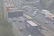 m65 traffic live m65 closed car crash 