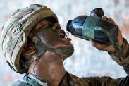 army battles new enemy - lack of water