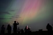 exact time northern lights visible UK