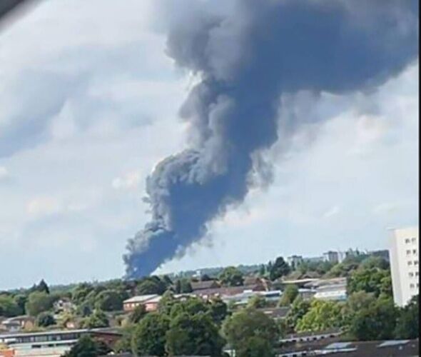 birmingham fire erdington m6 emergency Fort Shopping centre 