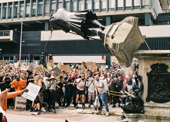 Edward Colston statue Bristol