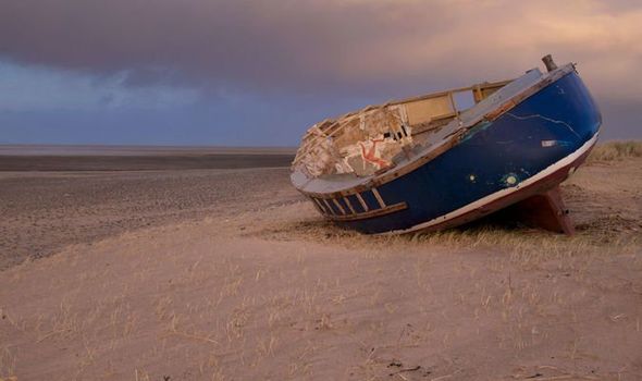 A decommissioned vessel in Fleetwood