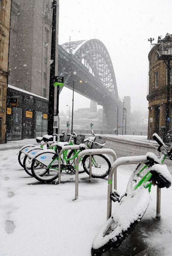 Tyne bridge in Newcastle