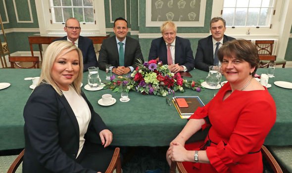 Varadkar and Johnson helped to get the Stormont Assembly up and running again