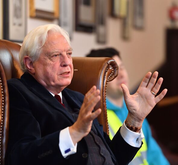 BBC News World Affairs Editor John Simpson Speaks At The Cambridge Union