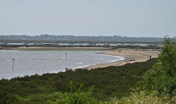 Mersea is located south of Colchester