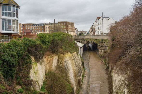 Newgate Gap in Cliftonville, Margate, England