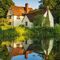 tiny village inspired hay wain painting