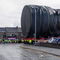 Incredible scenes show Royal Navy's new nuclear submarine moved along Cumbrian streets