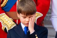 prince louis buckingham palace window trooping the colour