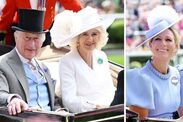 king charles royal ascot pictures mike zara tindall