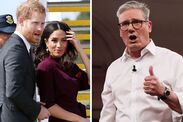 prince harry meghan markle popularity keir starmer victory